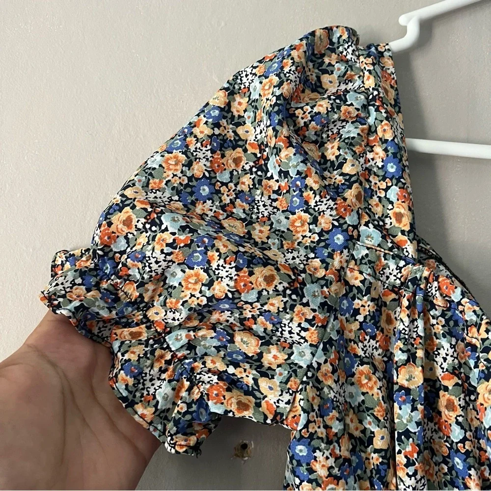 SHEIN Floral Midi Dress Size Medium